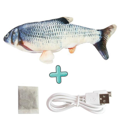 【NDO38】Cat Interactive Toy Fish
