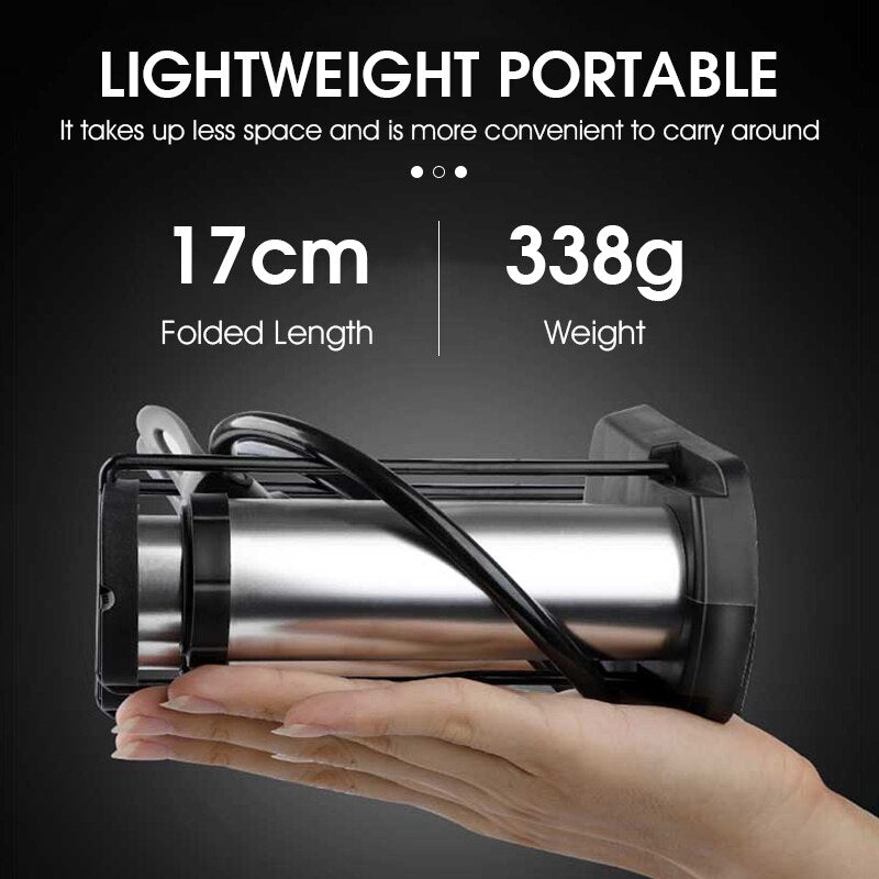 【MA369】Portable High Pressure Foot Air Pump Tire Inflator