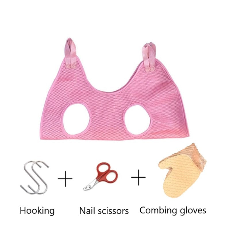 【MA235】Cat Bath Supplies（Bag and Nail Clipper）