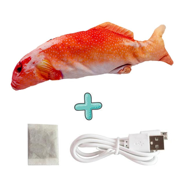 【NDO38】Cat Interactive Toy Fish