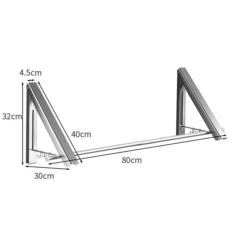 MY0114-Folding Clothes Hanger Portable