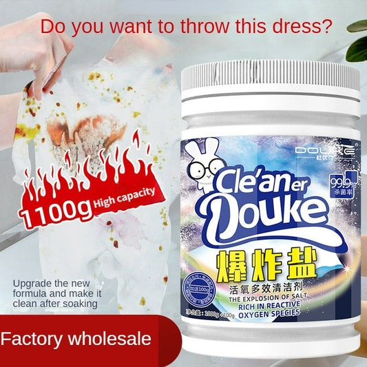 TJ53-Strong Decontamination Washing Powder Bubble Salt Household Clothing Bleach Active Oxygen Color Bleaching Powder Explosion Salt