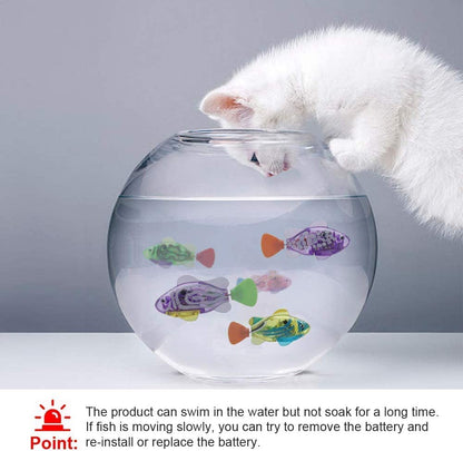 【MV342】LED cat interactive electric fish cat toy