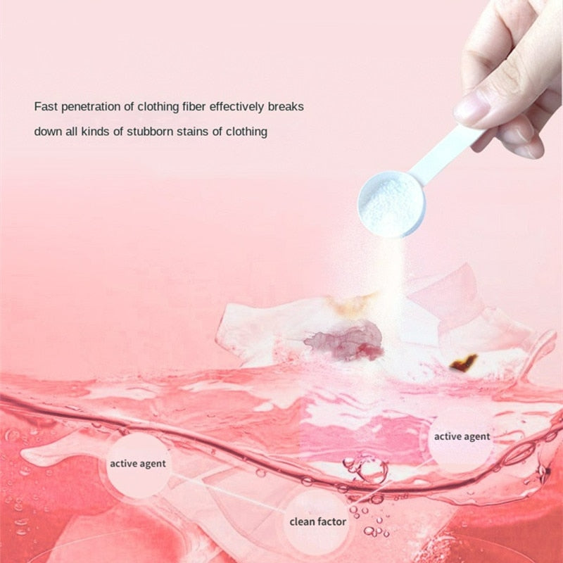 TJ53-Strong Decontamination Washing Powder Bubble Salt Household Clothing Bleach Active Oxygen Color Bleaching Powder Explosion Salt