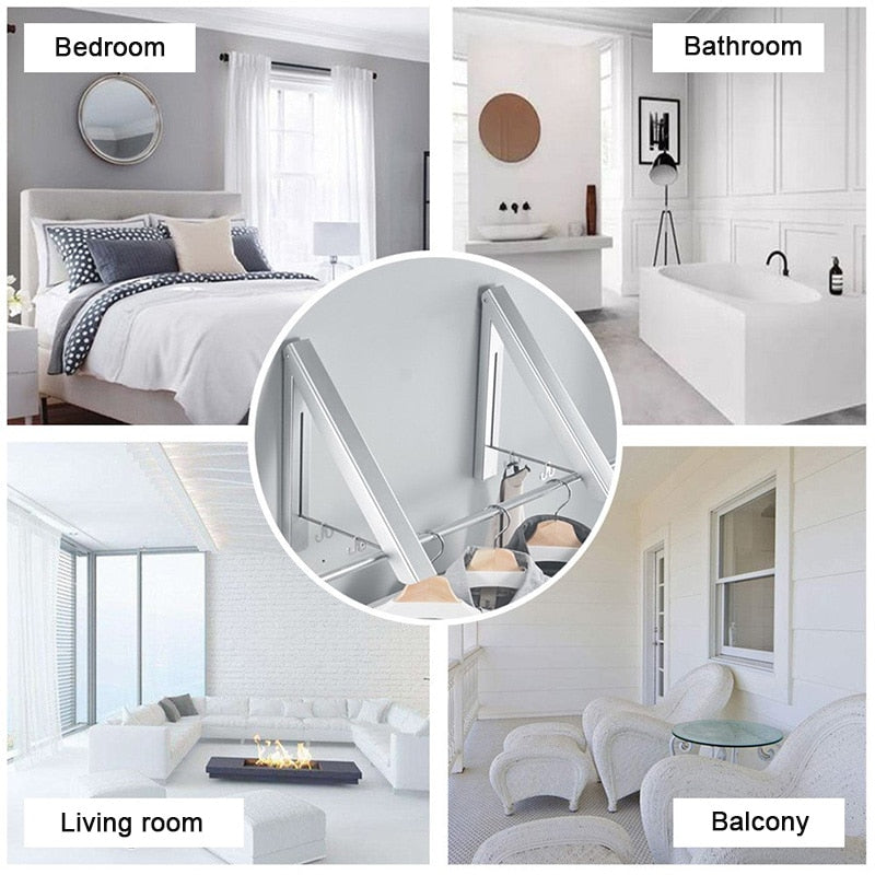 MY0114-Folding Clothes Hanger Portable