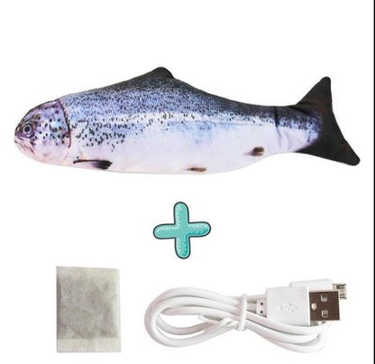 【NDO38】Cat Interactive Toy Fish