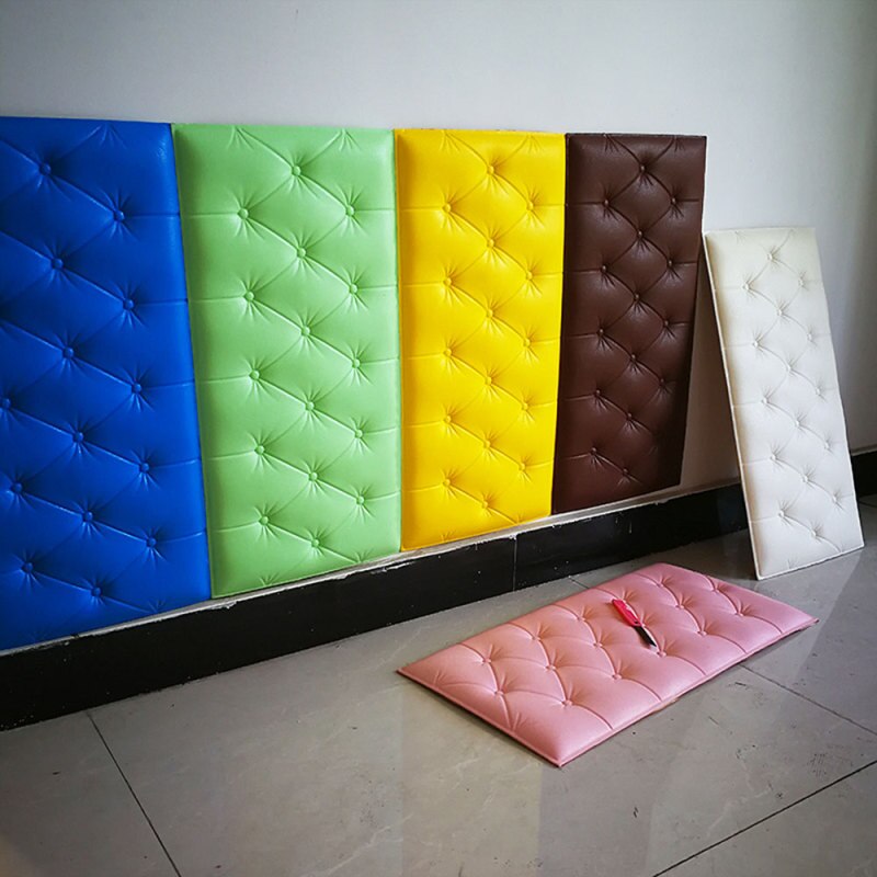 【MA341】3pcs 3D Wall Stickers Self-adhesive Foam Thicken Wallpaper