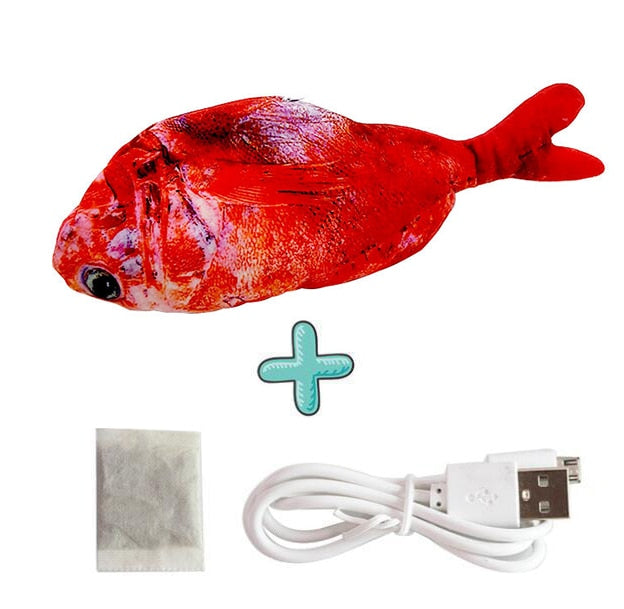 【NDO38】Cat Interactive Toy Fish