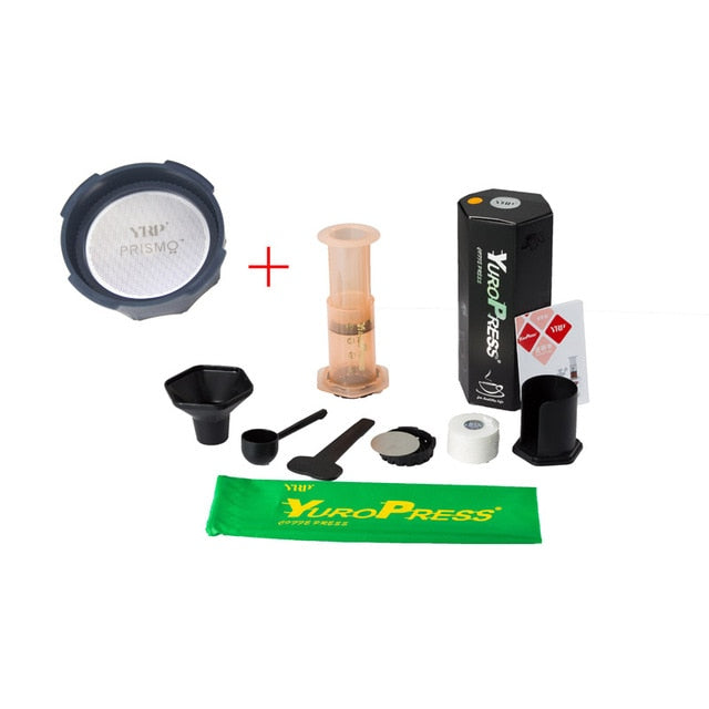 YRP YuroPress Portable Coffee Maker Espresso French Press barista tools Coffee Pot Air Press Drip Coffee Machine Filters Paper