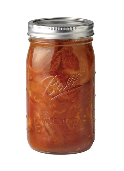 PY01 Storage Bottles And Jars Ball Wide Mouth Canning Jar 1 qt. 1 pk (Pack of 6)