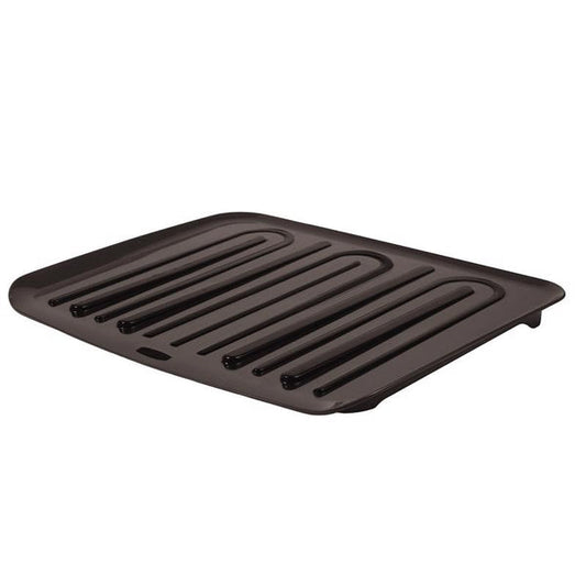 PY01 Storage Racks Rubbermaid 18 in. L X 14.8 in. W X 1.3 in. H Black Plastic Dish Drainer