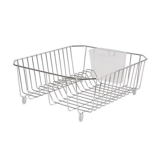 PY01 Storage Racks Rubbermaid 14.3 in. L X 12.4 in. W X 5.3 in. H Chrome Steel Dish Drainer
