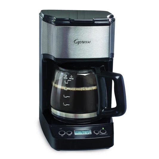PY01 Coffee Machines Capresso 5 cups Black/Silver Coffee Maker