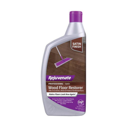 PY01 Cleaner Rejuvenate Satin Polyurethane Floor Protector Liquid 32 oz.