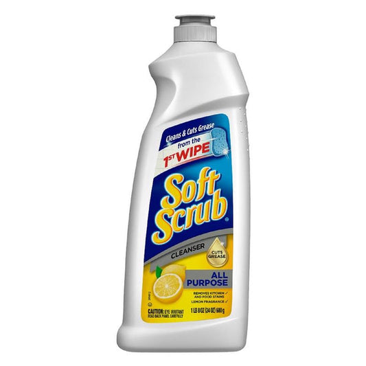 PY01 Soft Scrub Lemon Scent Cleanser 24 oz Cream