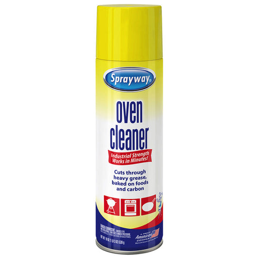 PY01 Sprayway Fresh Scent Oven And Grill Cleaner 20 ounce Foam (Pack of 6)