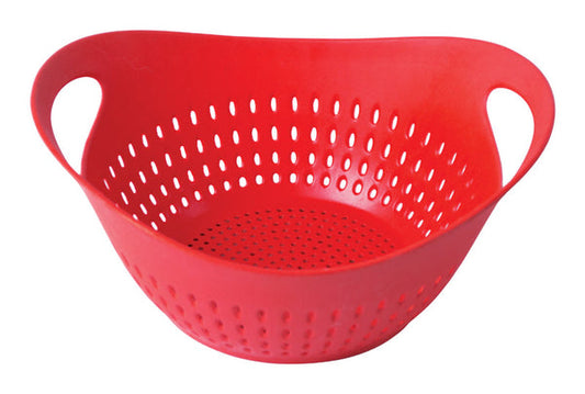 PY01 Storage Boxes Architec Homegrown Gourmet Red Bamboo Colander 4 qt