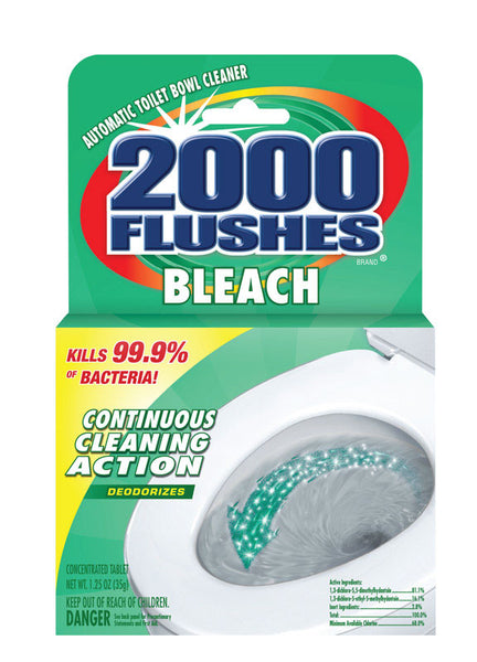 PY01 2000 Flushes Fresh Scent Automatic Toilet Bowl Cleaner 1.25 oz Tablet