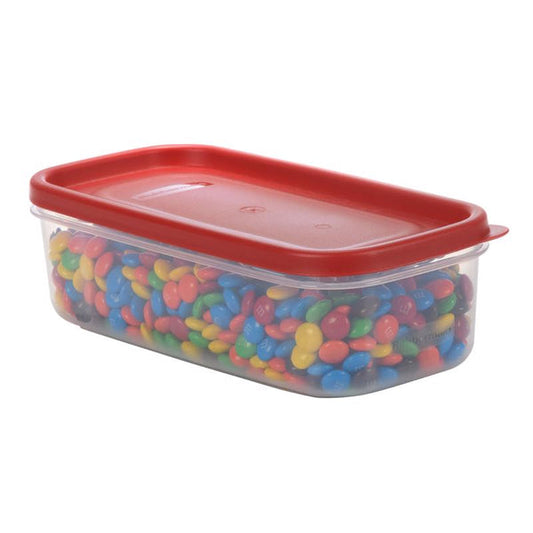 PY01 Storage Boxes Rubbermaid Clear Polypropylene 5-Cup Capacity Rectangle BPA-Free Food Storage Container with Lid