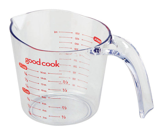 PY01 Measuring Utensils Good Cook Plastic Clear Measuring Cup