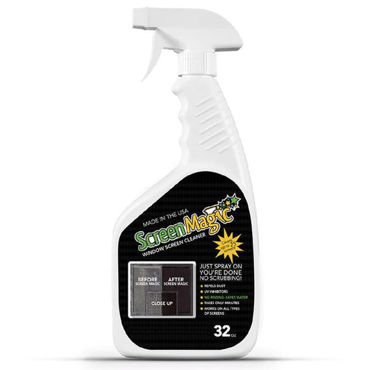 PY01 Screen Magic Window Screen Cleaner 32 oz Liquid